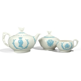 Wedgwood "Friendship Makes Peace 1939" Tea Set
