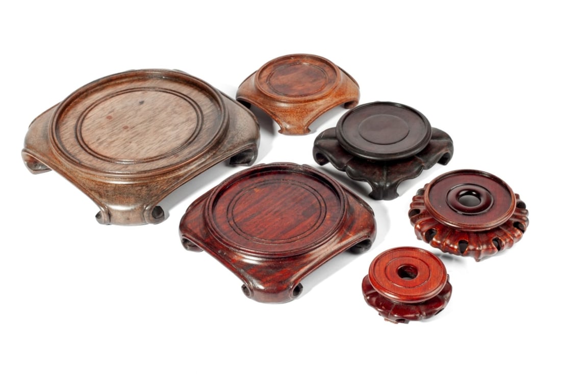 Group 6 Chinese Hardwood Stands (1 of 5)