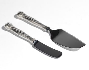 Tiffany & Co Sterling Cheese Knife Set