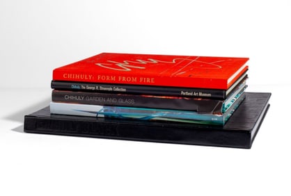 Dale Chihuly Collection Art Glass Books