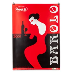 Vietti Barolo Wine Poster 2006