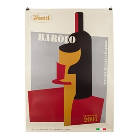 Vietti Barolo Wine Posters 2007