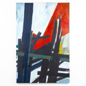 Richard Graham (WA) "Fissure" Acrylic on Canvas