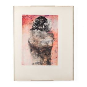 Rimona Kedem Abstract Mixed Media Artwork on Paper