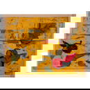 Midcentury Abstract Oil on Mansonite dated 1956