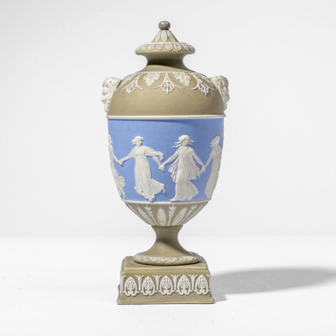 Wedgwood Tricolor Jasper Dip Dancing Hours Vase (1 of 9)
