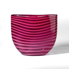 Greg Owen (1967-2020) Glass Vase Pilchuck Artist