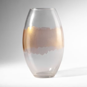 Livio Seguso Murano "Iridato" Vase