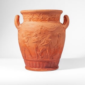 Wedgwood Terracotta Rosso Antico Wine Cooler