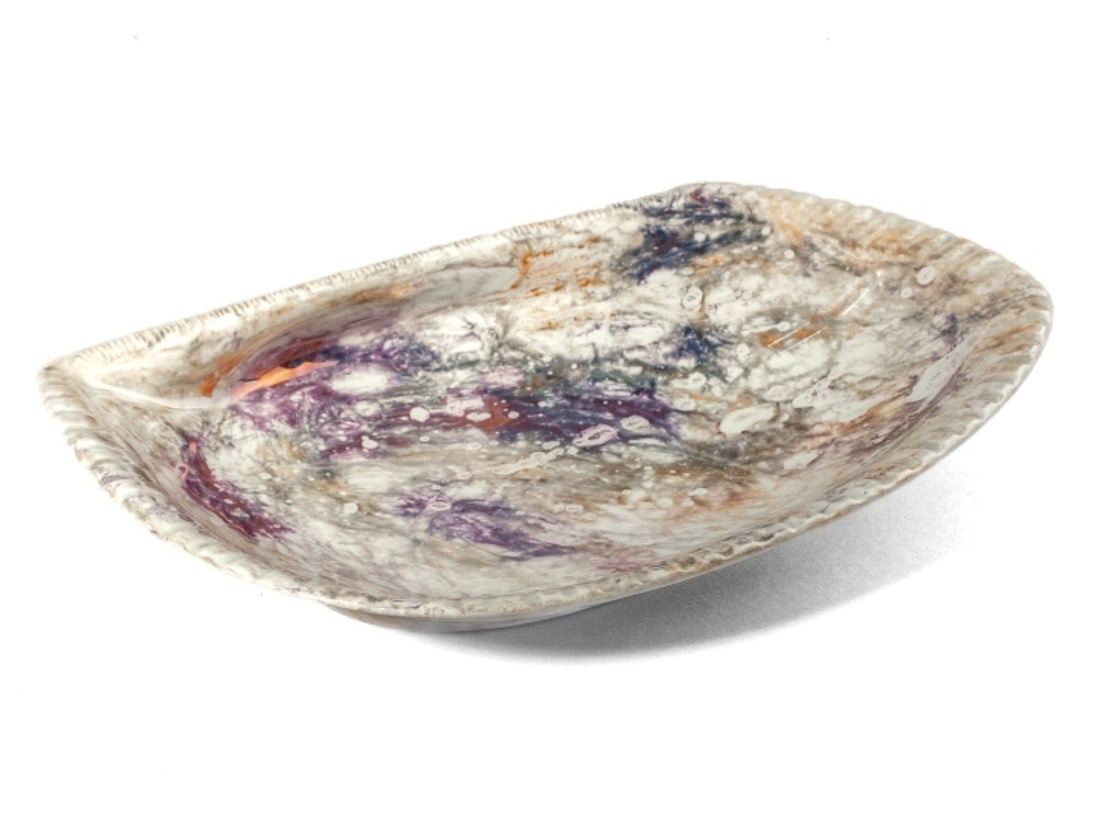 Wedgwood Moonlight Lustre Pearlware Shell Dish (1 of 7)