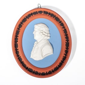 Josiah Wedgwood Four Color Jasperware Plaque