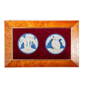 Wedgwood Anna Zinkeisen Adam & Eve Plaques