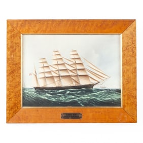 Wedgwood GREAT REPUBLIC Clipper Ship Plaque
