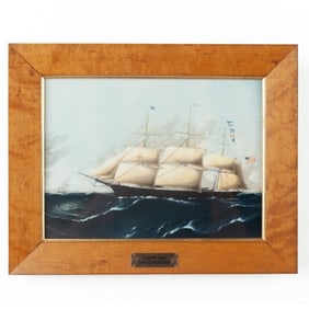 Wedgwood DREADNOUGHT Clipper Ship Plaque