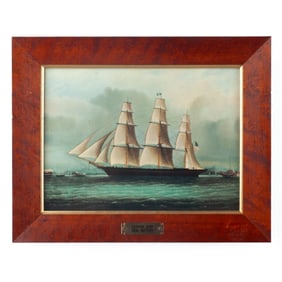 Wedgwood SEA WITCH Clipper Ship Plaque