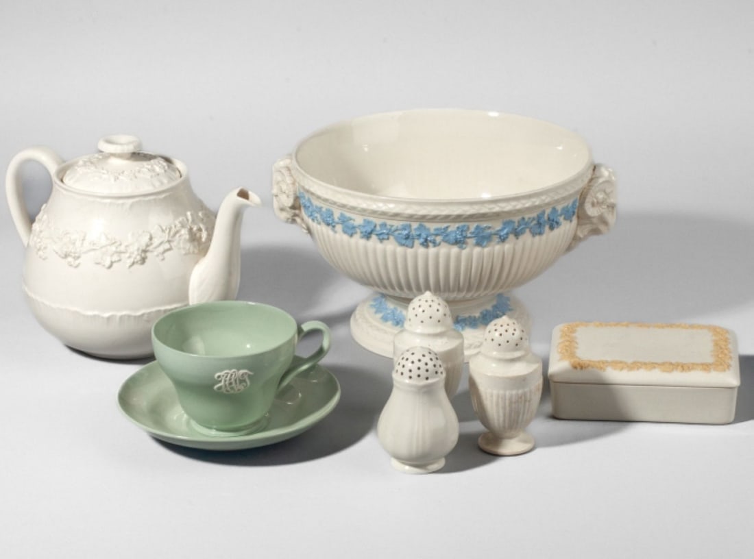 Collection Wedgwood Queens Ware / Rams Head Bowl (1 of 10)