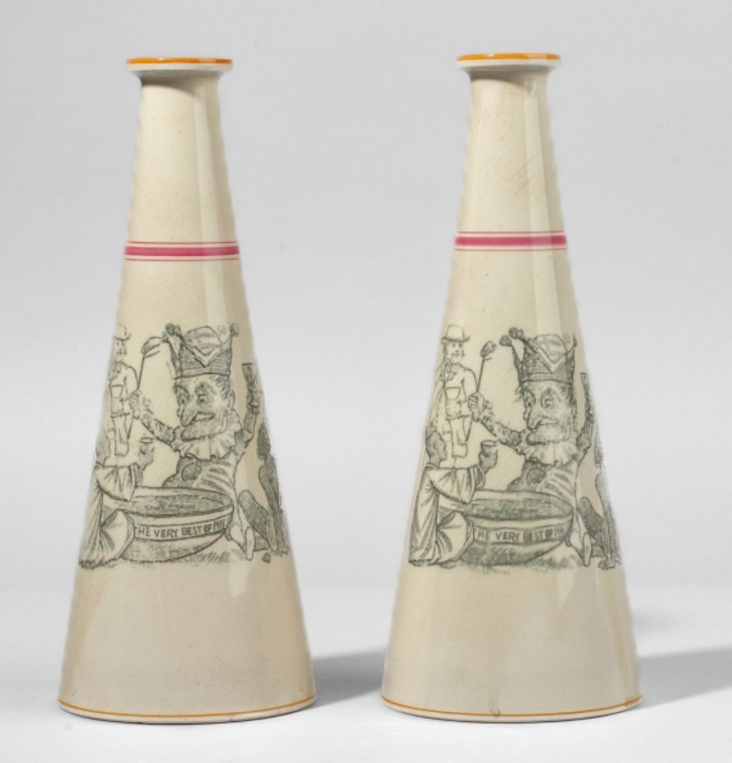 Wegwood Queens Ware Punch Decanter Bottles (1 of 6)