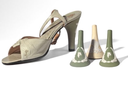 Wedgwood Jasperware Shoe Heels / Rayne