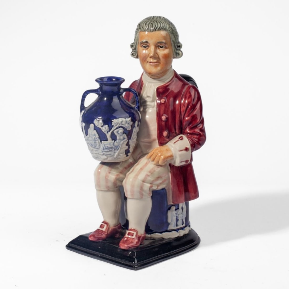 Josiah Wedgwood Toby Jug Figure by Kevin Francis (1 of 6)