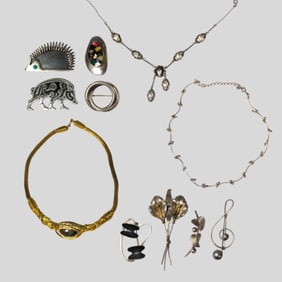 Collection Sterling Modernist Jewelry / Dragsted