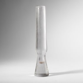 Bengt Orup for Johansfors Etched Tall Vase