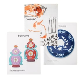 3 Bonham's Chinese Art & Antiques Auction Catalogs