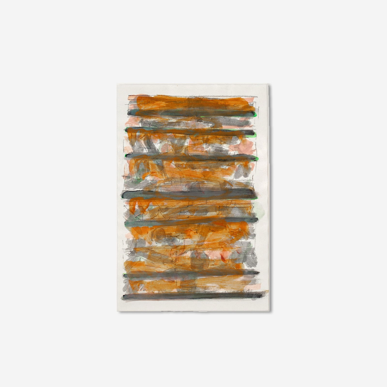 Robert Jones (WA)"Portuguese  Sweet #21" Watercolor and Pencil on Paper, 1995 (1 of 5)