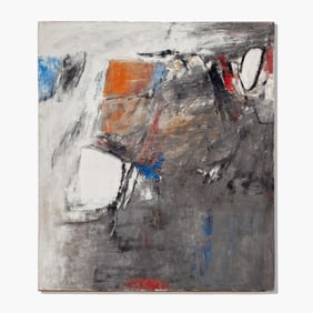 William Ivey (WA)  "Untitled"  Abstract Oil on Canvas, 1959