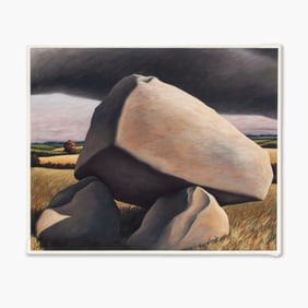 Susan Bennerstrom (WA) "Dolman"  Pastel on Paper, 1992