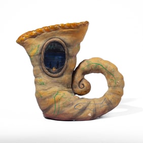 Joellyn Rock (WA) "Cornucopia" Ceramic Sculpture, 1993