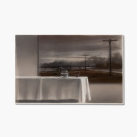 Norman Lundin (WA) "Light Observations" Pastel, 1996