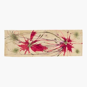 Judy Pfaff "Untitled #1" Watercolor, 1995