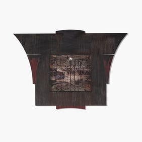 Jack Chevalier (WA) "WARF" Mixed Media Artwork, 1994