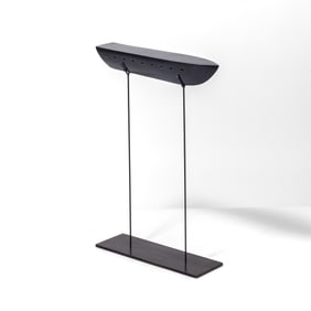 Lorre Hoffman "Boat with Holes" Bronze Sculpture, 1996