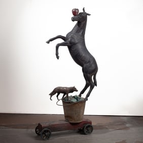 Brad Rude (WA) "Beyond Opposites" Cast Bronze Sculpture, 1997