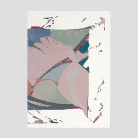 Mari "There's Good Blues and Sad Blues" Serigraph,  1985