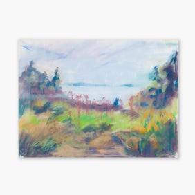 Mary Legg "Untitled, No. 32" Pastel on Paper, 1986