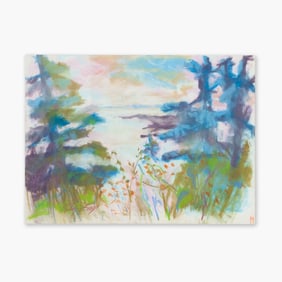 Mary Legg "Untitled, No. 34" Pastel on Paper, 1986