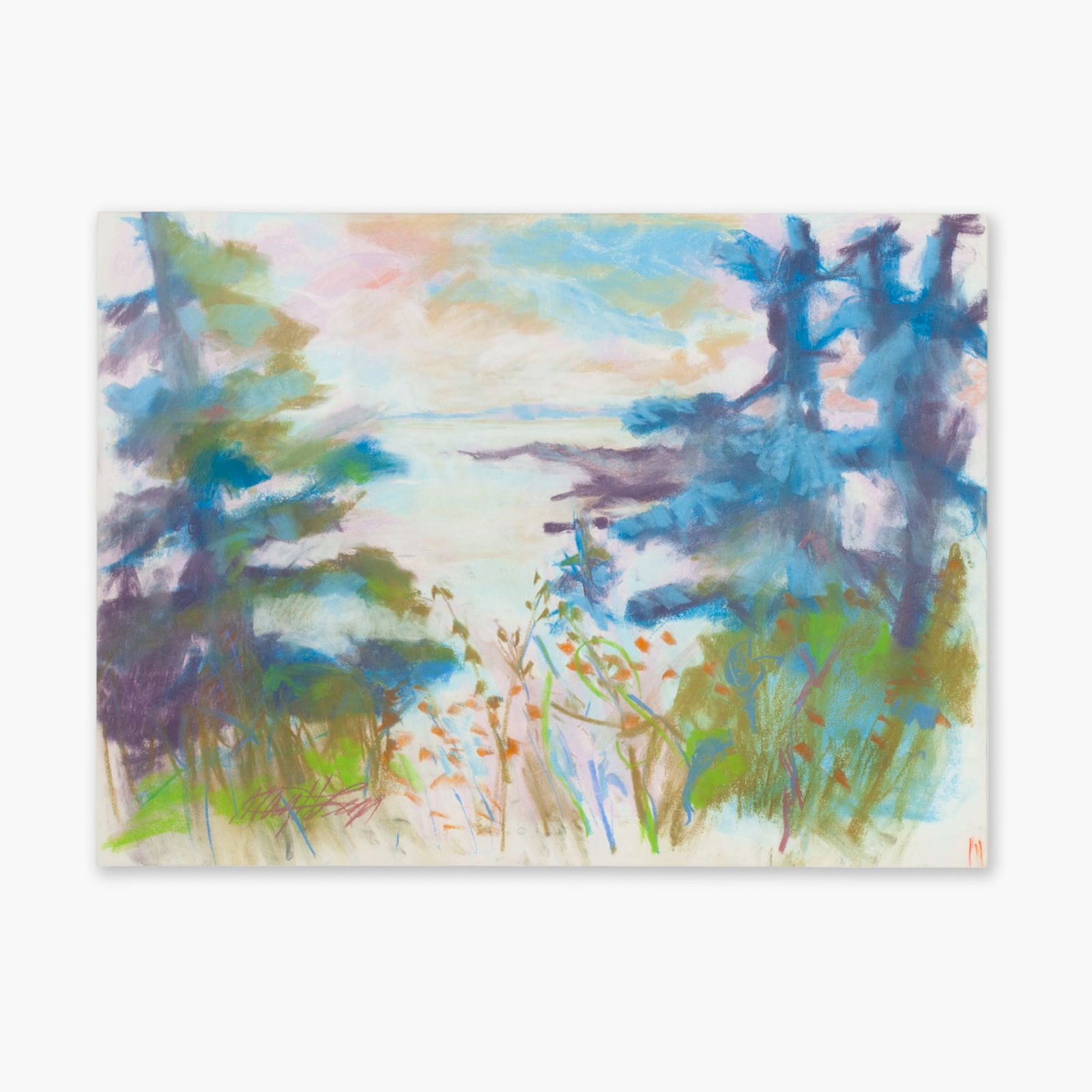 Mary Legg "Untitled, No. 34" Pastel on Paper, 1986 (1 of 5)