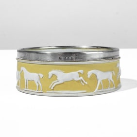 Wedgwood George Stubbs Horse Dish / Sterling