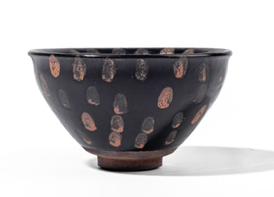 Chinese Jian Ware / Temmoku Fingerprint Bowl