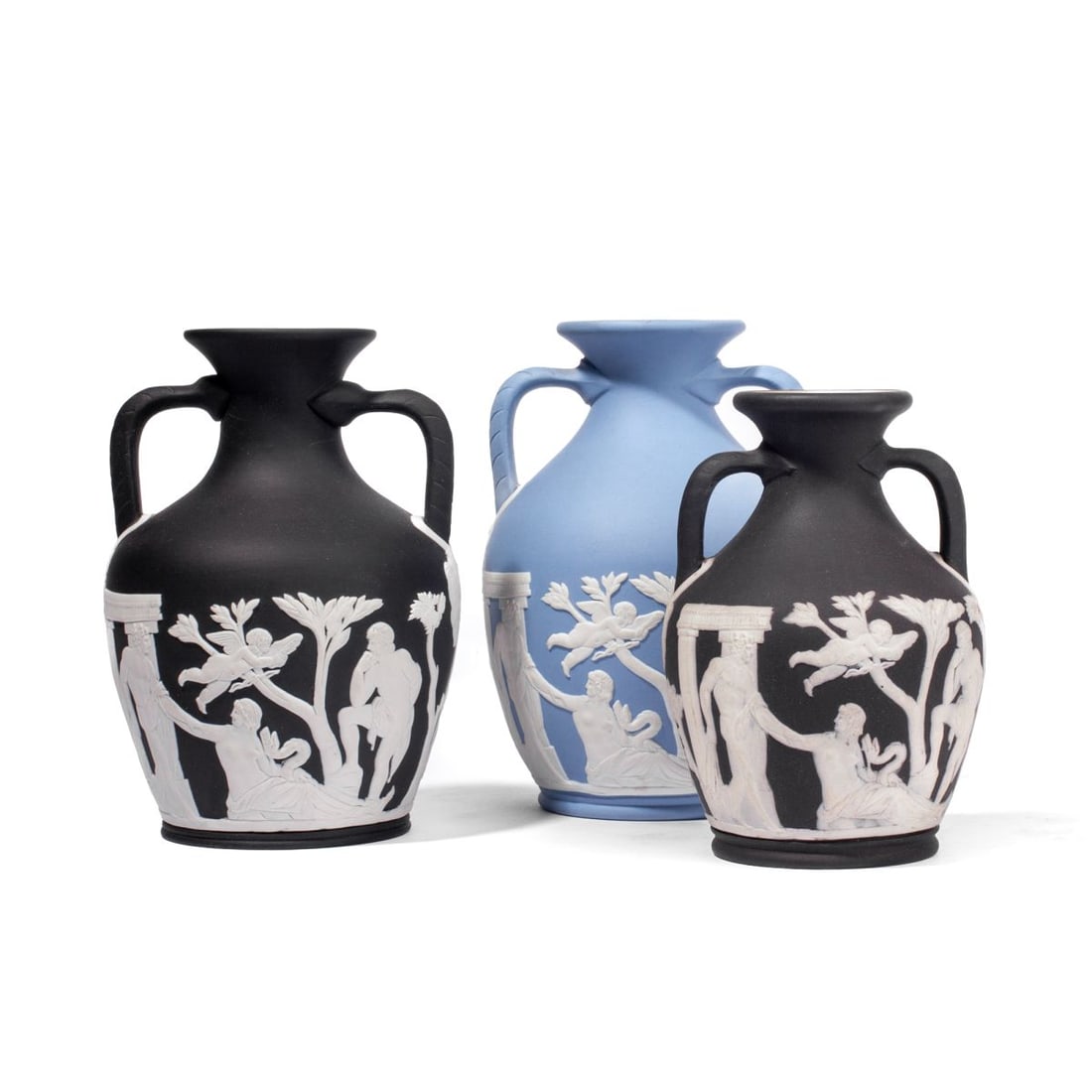 3 Wedgwood Jasperware Portland Vases (1 of 9)
