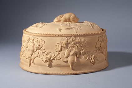 Wedgwood Caneware Rabbit Casserole / Tureen
