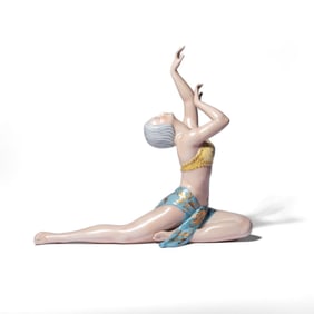 Art Deco Bathing Beauty / Dancer Figurine