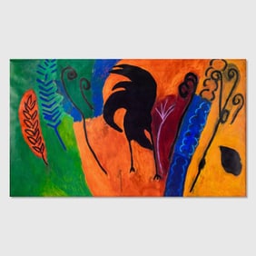 Joe Max Emminger (WA) LARGE Acrylic on Paper, 1992