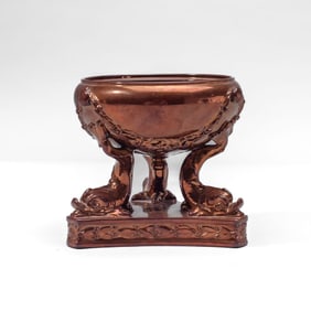 Wedgwood Luster Glazed Dolphin Pastille Burner