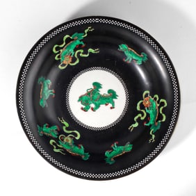 Wedgwood Chinioserie Foo Dog Bone China Bowl
