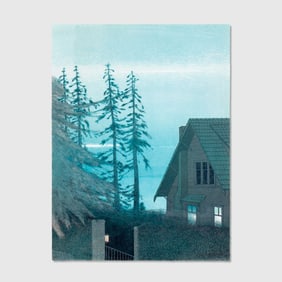Russell Chatham "January Evening" Lithograph