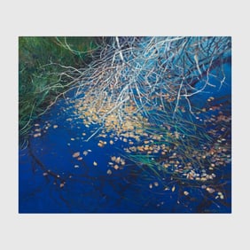 Robert Marshall "Branch Chorus III" Oil on Canvas