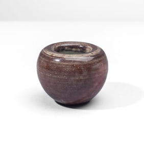 Chinese Peachbloom Style Porcelain Water Pot